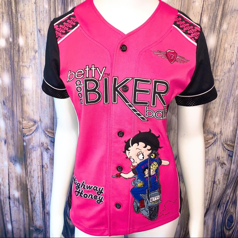 Betty Boop Biker Top MINT Y2K